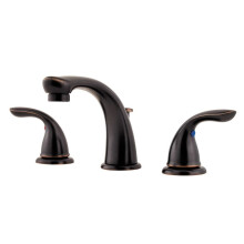 Pfister LG149-610Y Serie 2 maniglie 8"" Rubinetto per bagno diffuso in bronzo toscano