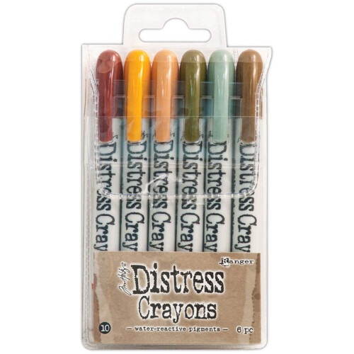 Tim Holtz Distress Crayon Set-Set #10 1