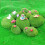 LJY 12 Pezzi Rocce Decorative di Muschio Artificiale per Giardini Fatati e Crafting 4