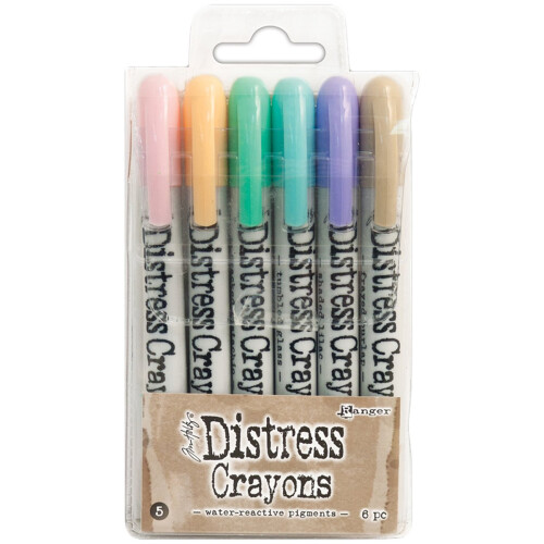 Ranger THoltz Distress Crayon Set #5, 6 Stück (Packung mit 1)