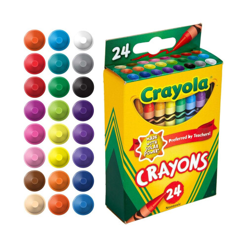 Crayola Crayola Crayons Assorted Classic Colors 24 Count 1