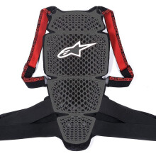 (M) Alpinestars Nucleon KR-Cell Back Protector Smoke / Black / Red