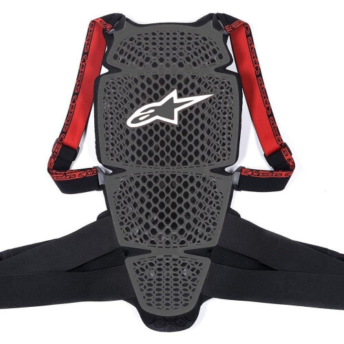 (M) Alpinestars Nucleon KR-Cell Back Protector Smoke / Black / Red