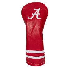 Team Golf NCAA Alabama Crimson Tide Vintage Fairway Head Cover Vintage Fairway Golf Club Headcover Nauwsluitend ontwerp Retro ontwerp en prachtig bor
