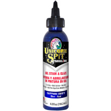Unicorn Spit Sparkling Wood Stain & Glaze 4oz-Sapphire Swift