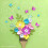 Large Punch-Confetti Hydrangea 3