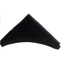 Katz Trimming / Trims Unlimited Cotton Black Velvet Pieces  ONE Pound Velvet von The Pound Black Velvet Fabric
