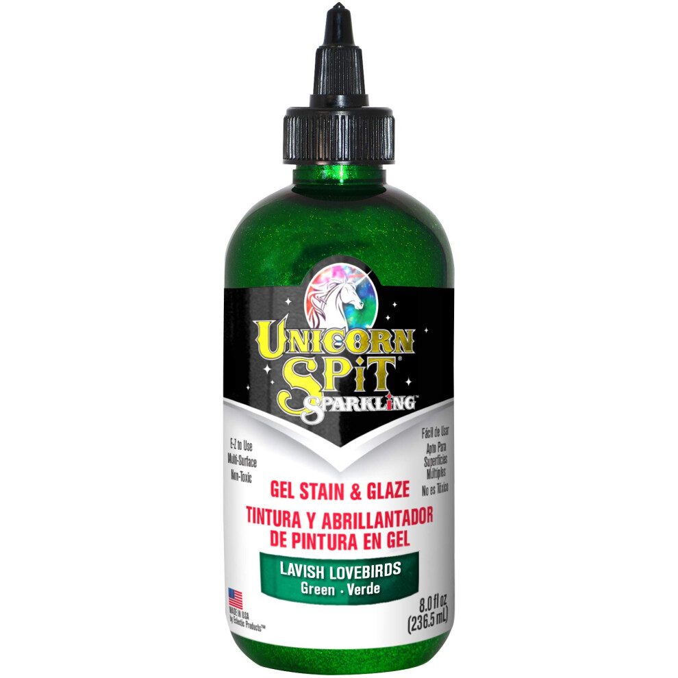 Unicorn Spit Sparkling Wood Stain & Glaze 8Oz-Lavish Lovebirds 076818006312