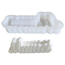 Mum Letter Vase Molds Mother's Day Flower Pot Silicone Moulds