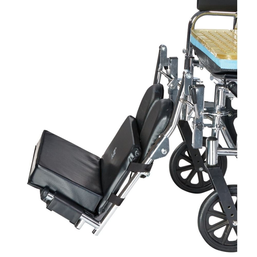 Skil-Care Two-Piece Footrest Extender With 3-Inch Foot Pad Improves Wheelchair Comfort & Positioning Durable And Easy To Attach Fits 16""""-18"""" Wid