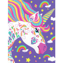 DPW91686 - Paintsworks Learn to Paint 9" x 12"- Unicorn