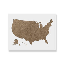 Verenigde Staten kaart stencil - reizen stencil Amerikaanse kaart stencil stencil Amerikaanse kaart staat stencils kaart stencil