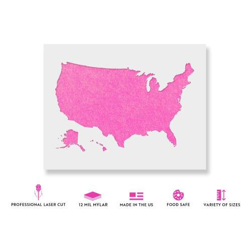 United States Map Stencil - Rese Stencil Us Map Stencil Stencil Us Map State Stencils Map Stencil 1