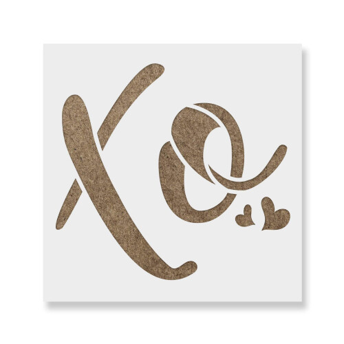 Xo Valentin Stencil - Valentin Valentin Stencils Valentin Stencil Love Stencils Love Stencil