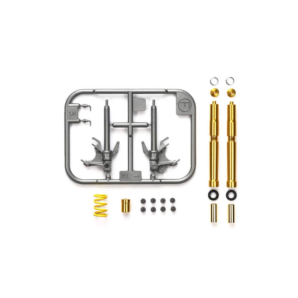 Tamiya 12684 Front Fork Set For 14133 1:12 Scale Gold