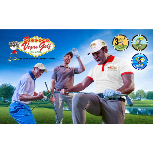 Vegas Golf Game - All-in editie met gratis teebag 2