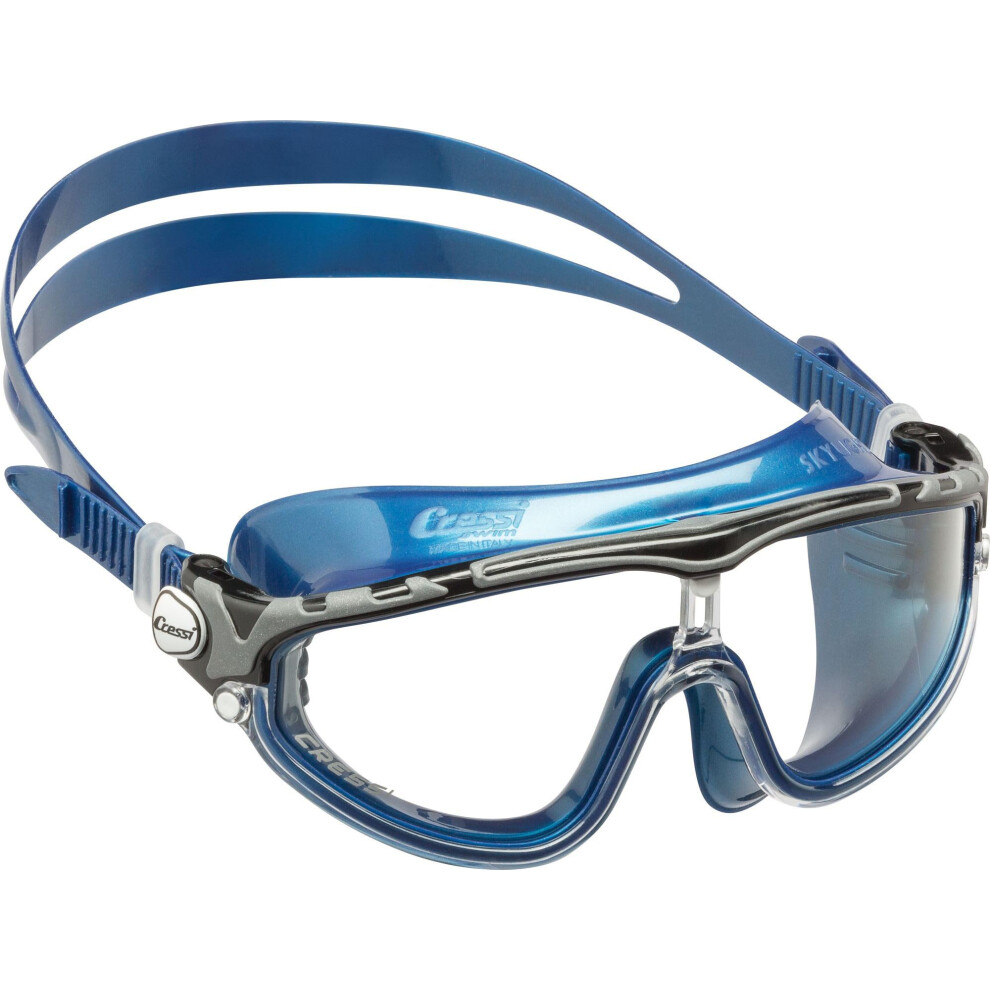 Cressi - Skylight Goggles Sil Metal Blue