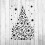 Weihnachtsbaum Schablone - Feiertagsdesigns, Schablonenbäume 4