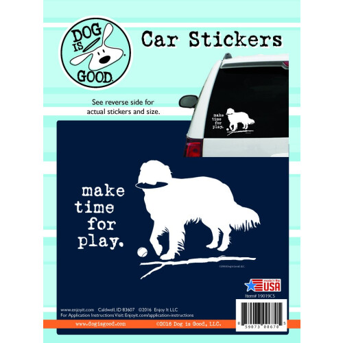 Enjoy It LLC 19019CS Autoaufkleber Make Time for Play.