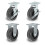 Kit de bote  outils 6"""" X 2"""" - Roue phnolique - Capacit de 4800 lb par ensemble de 4 1