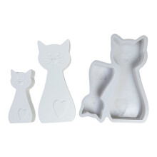 Katten gietstukken mallen siliconen mallen ornamentpleister