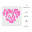 Liefdeshart stencil - Liefdesharten stencil Valentijn stencil Liefde hart romantische stencil Liefdevolle stencil 2