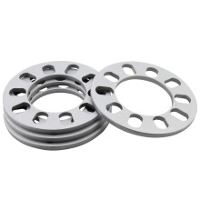 DCVAMOUS 4PC 5X108 5X110 5X112 5X114.3 5X115 5X120 5X127 5X130 5X4.25 5X4.5 5X4.75 5X5 Universal Hjulafstandsstykker 1/4 Tommer (6mm Pattern Comp
