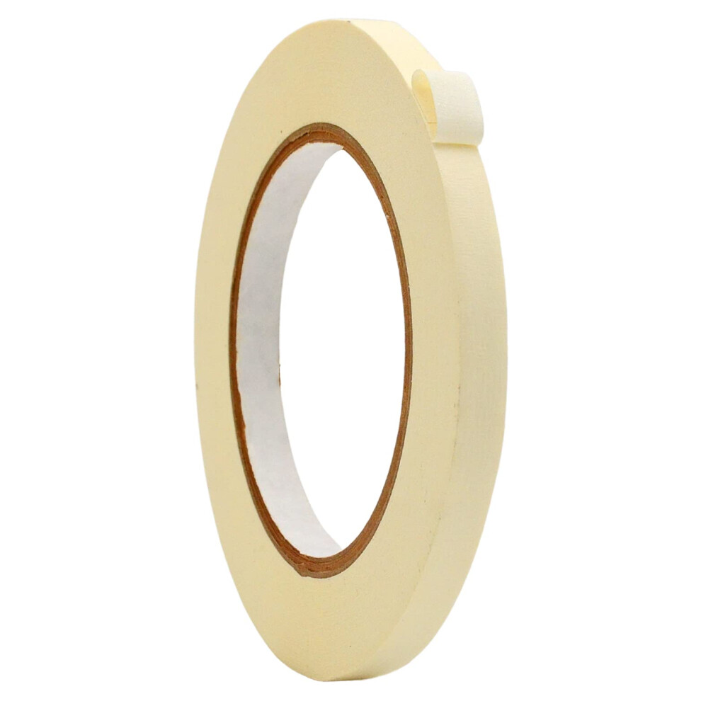 Wod Mtc5 Colored Masking Tape White 3/8 Inch X 60 Yds. Colorful Teacher Painters Tape For Fun Diy Art & Crafts Lab Labeling Writable & Classroom 742309091098