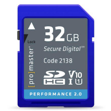 ProMaster SDHC 32GB Performance 2.0 hukommelseskort (model 2138)