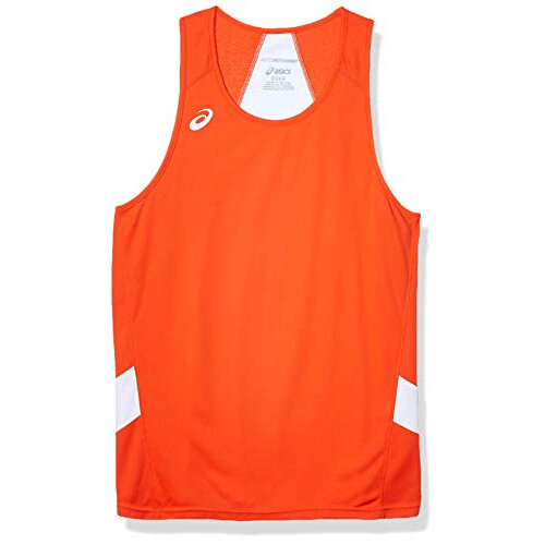 Asics ASICS Team Sweep Singlet Orange/Wei 3X-Large 2