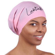 Cuffia da nuoto grande per capelli lunghi - Cuffia da nuoto in silicone resistente e impermeabile per trecce, dreadlock, ricci afro - Cuffia da n