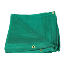 Mytee Products 10' x 26' Teli in rete verde resistente da 6 Oz, ombreggianti al 70%, con occhielli ROLL-Off | Robuste tende in tela cerata per bl