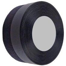 Kipokalor 2 Zoll 26 Yards schwarze Klettverschlsse zum Aufnhen (26 Yards schwarz)