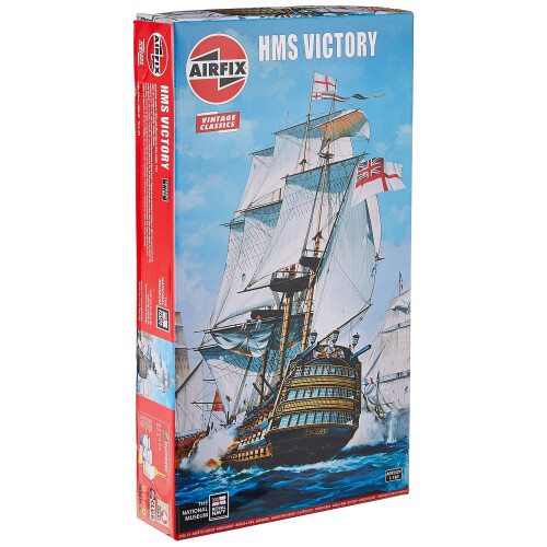 Airfix AIRFIX A09252V HMS Victory 1765 - Vintage Classics 1:180 Ships Model Kit 1