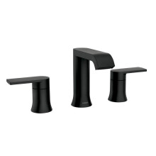 Moen 84763BL Genta Grifo de baρo de 2 manijas generalizado de 8 pulgadas en negro mate