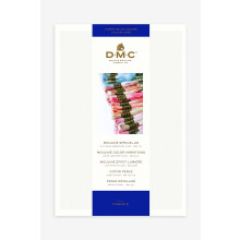 "DMC Shade Card Including Mouliné and Pearl" Threads