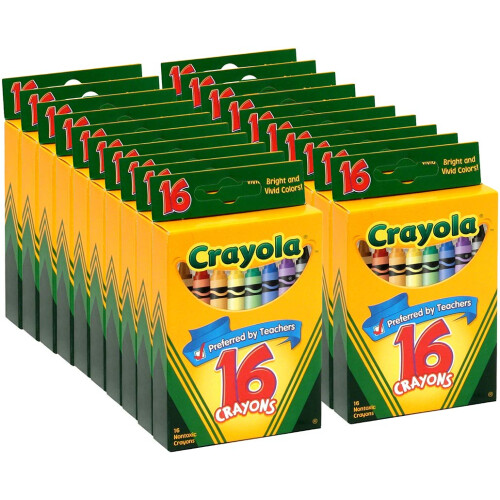 Crayola CRAYON 16PK BX