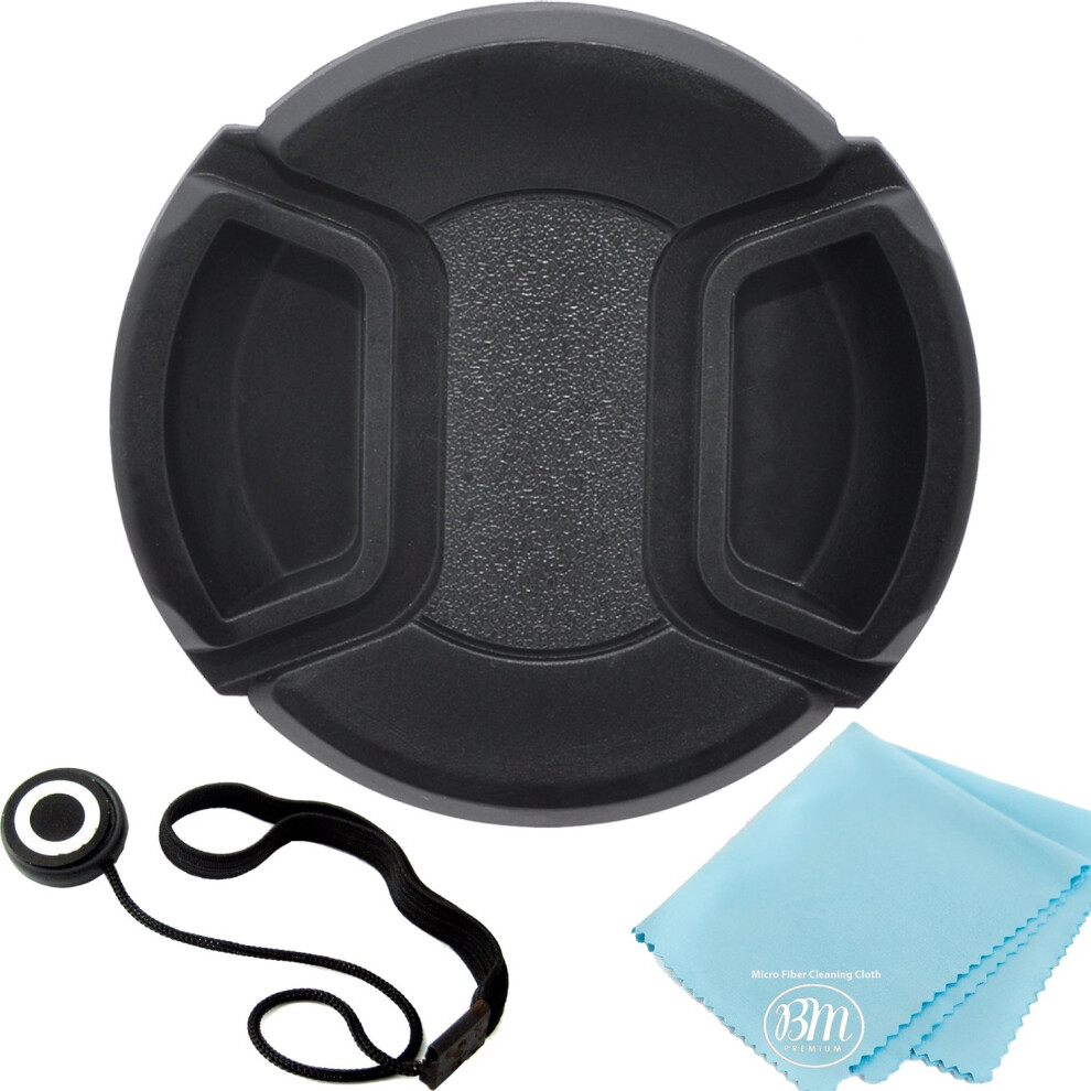 46Mm Snap-On Lens Cap For Panasonic Lumix Dmc-G7 Dslm Mirrorless 4K Camera With 14-42Mm Lens Kit 639713358360