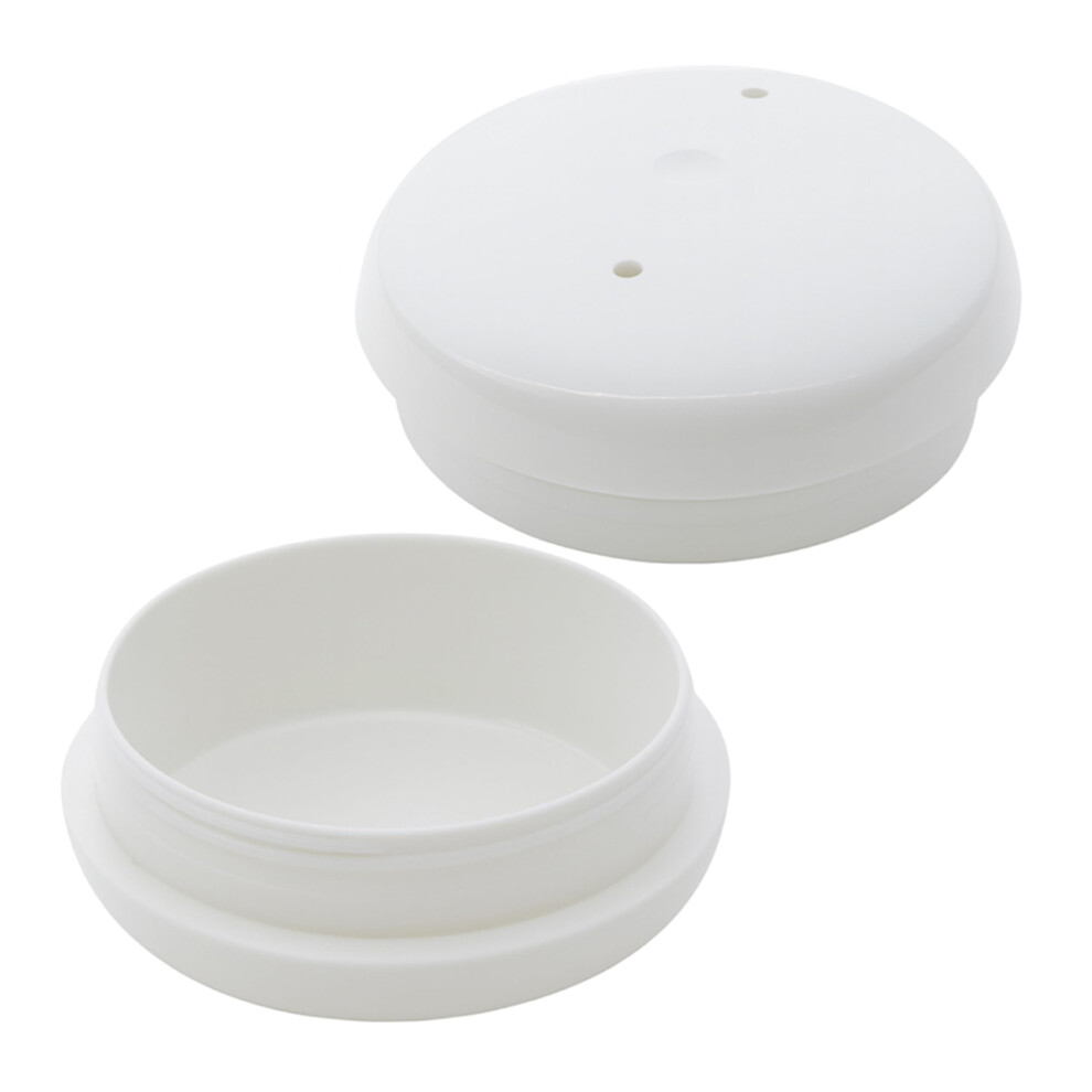 Sunniland Patio 1-1/2"""" Deluxe Wrought Iron Patio Furniture Feet Glides Round Plastic Chair Leg Caps Floor Protector For Chairs Pack Of 16 White 708744057747