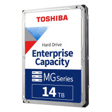 Toshiba MG Series Enterprise 14TB 3.5 SATA 6Gbit/s Internal HDD 7200RPM 550TB/year 24/7 Operation. MG07ACA14TE