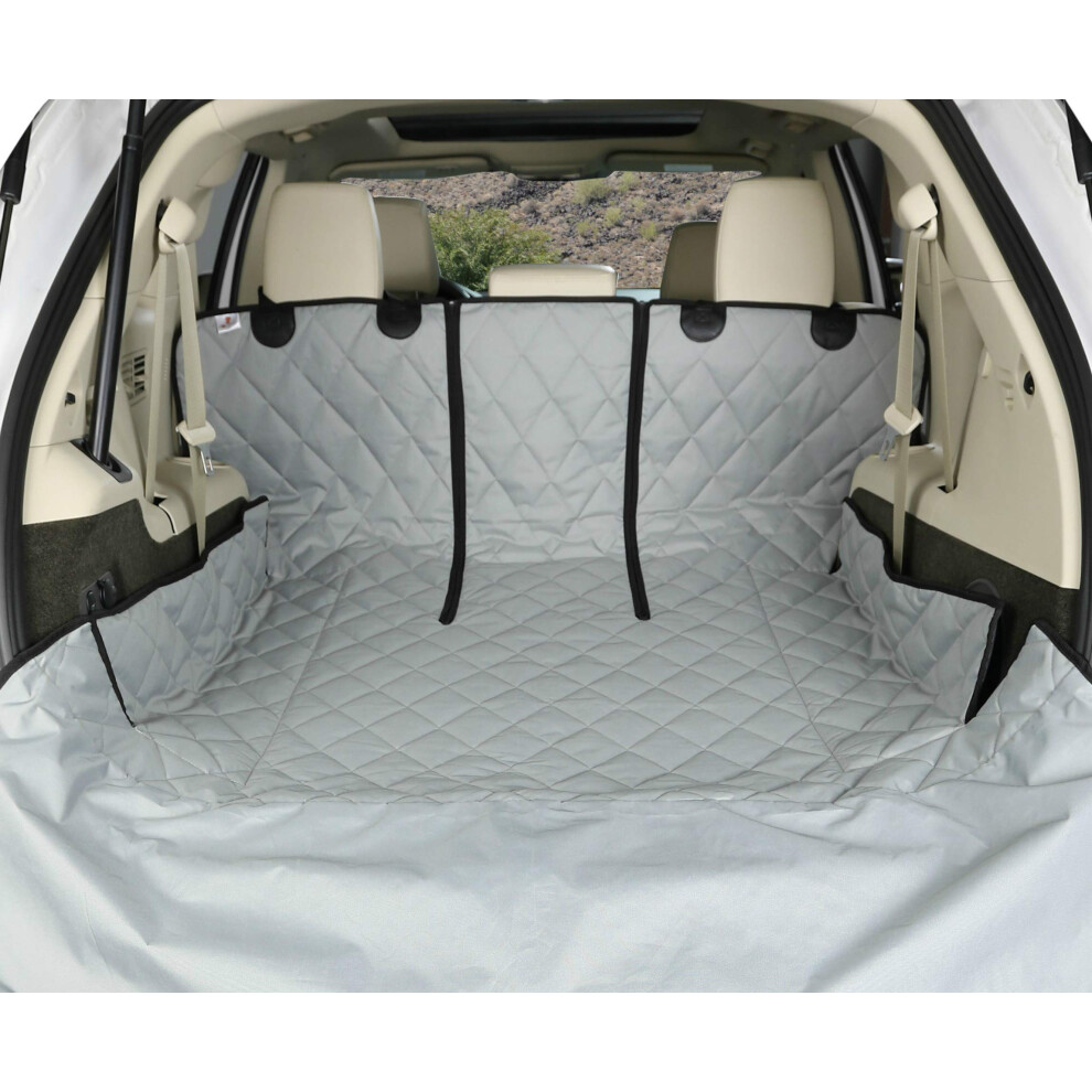 4Knines Suv Cargo Liner Trunk Protector For Vehicles Durable Cargo Mat For Suv Compatible With 60/40 Split Seats & Armrest Pass-Through Waterproo 817858020681