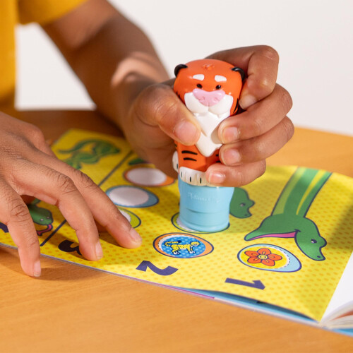 Melissa & Doug Sticker Wow! Sticker Stamper & Activity Pad - Tiger 1