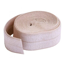 Por Annie Elstico plegable natural de 3/4 pulgadas x 2 yardas