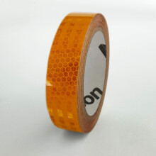 Hochintensives Retro-Reflektorband (HXREF) [4 Rollen] 1"""" (25 mm) x 10 Yards Gelb