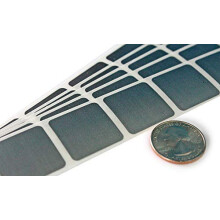My Scratch Offs 1 inch zilveren vierkante krasstickerlabels - 250 stuks