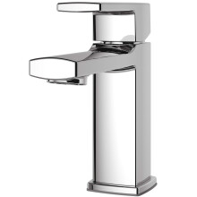 Pfister Deckard Rubinetto da bagno Centerset a comando singolo da 4 pollici con Push & Seal Cromo lucido LG42DAPC