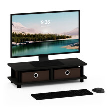 Furinno Turn-N-Tube Monitor Stand Espresso/Sort