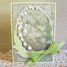 Lelie van de Vallei Snijmallen, DIY Scrapbooking Artist Metaal Snijmallen voor Album Embossing