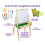 Crayola Crayola Deluxe Barn för Barn med Målarutrustning, 3-6 år, Multifunktionell 5