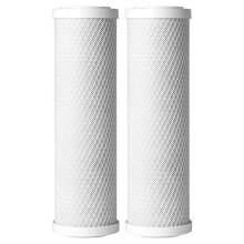 2er-Pack kompatibler WaterPur CCI-10-CLW Aktivkohleblockfilter Universeller 10-Zoll-Filter fr WaterPur Clear Water Filtergehuse von AWS